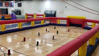 Giant Human Foosball Inflatable Rental for Special Events in Chicago, IL