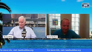 Famous Michael Miller talks with David Quilleon, Senior Vice President of Best Buddies Net Worth