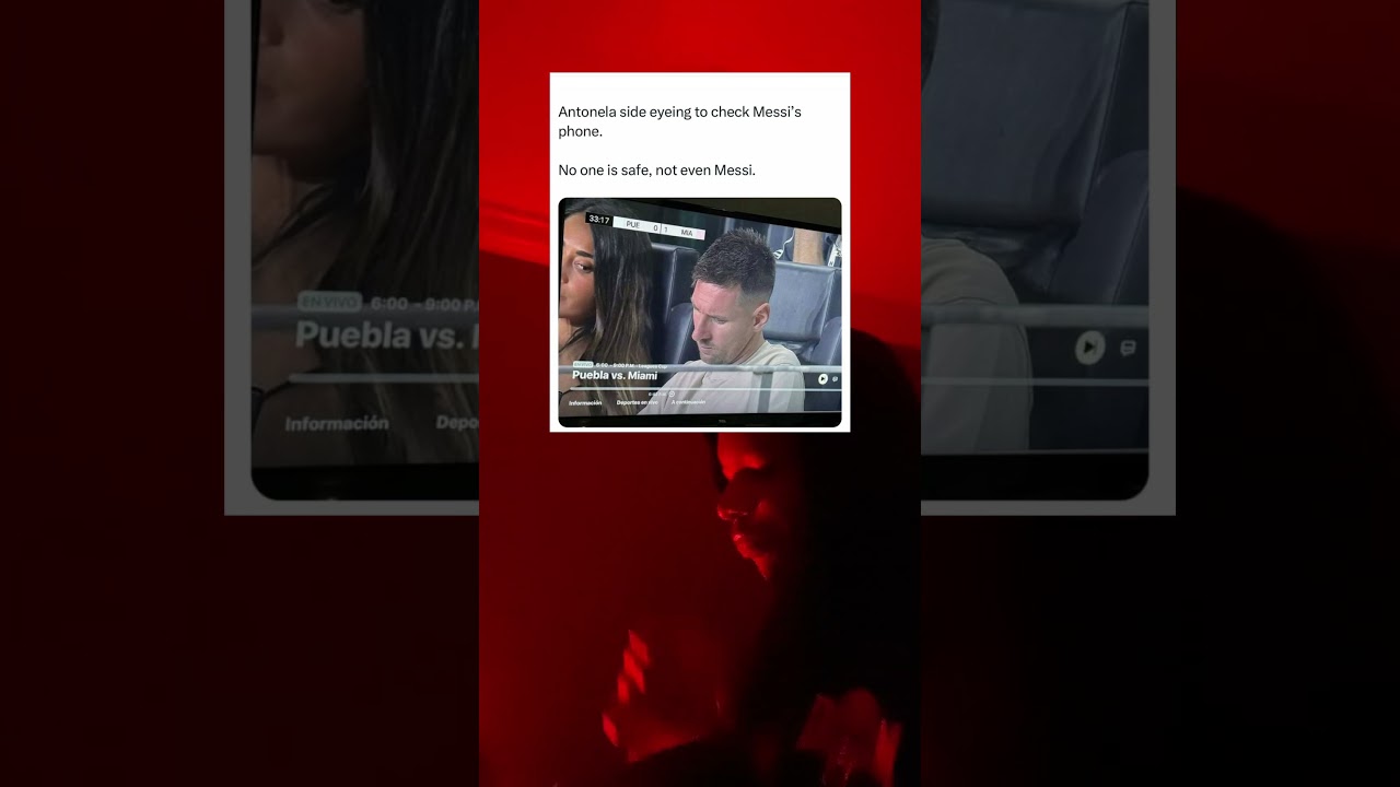 Not even Messi is safe 