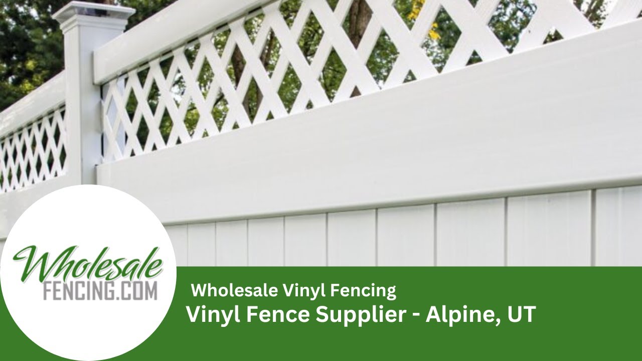 Vinyl Fence Supplier - Alpine, UT | Wholesale Vinyl Fencing