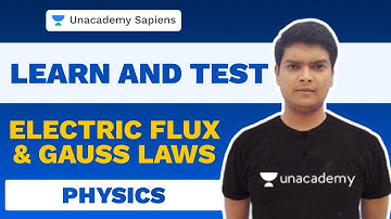 Electric Flux & Gauss Laws | Learn & Test | NEET 2021 Physics | Piyush Kamal | Unacademy Sapiens