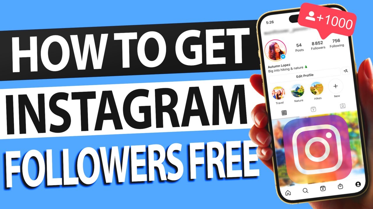 How To Get Free Instagram Followers Using App - YouTube