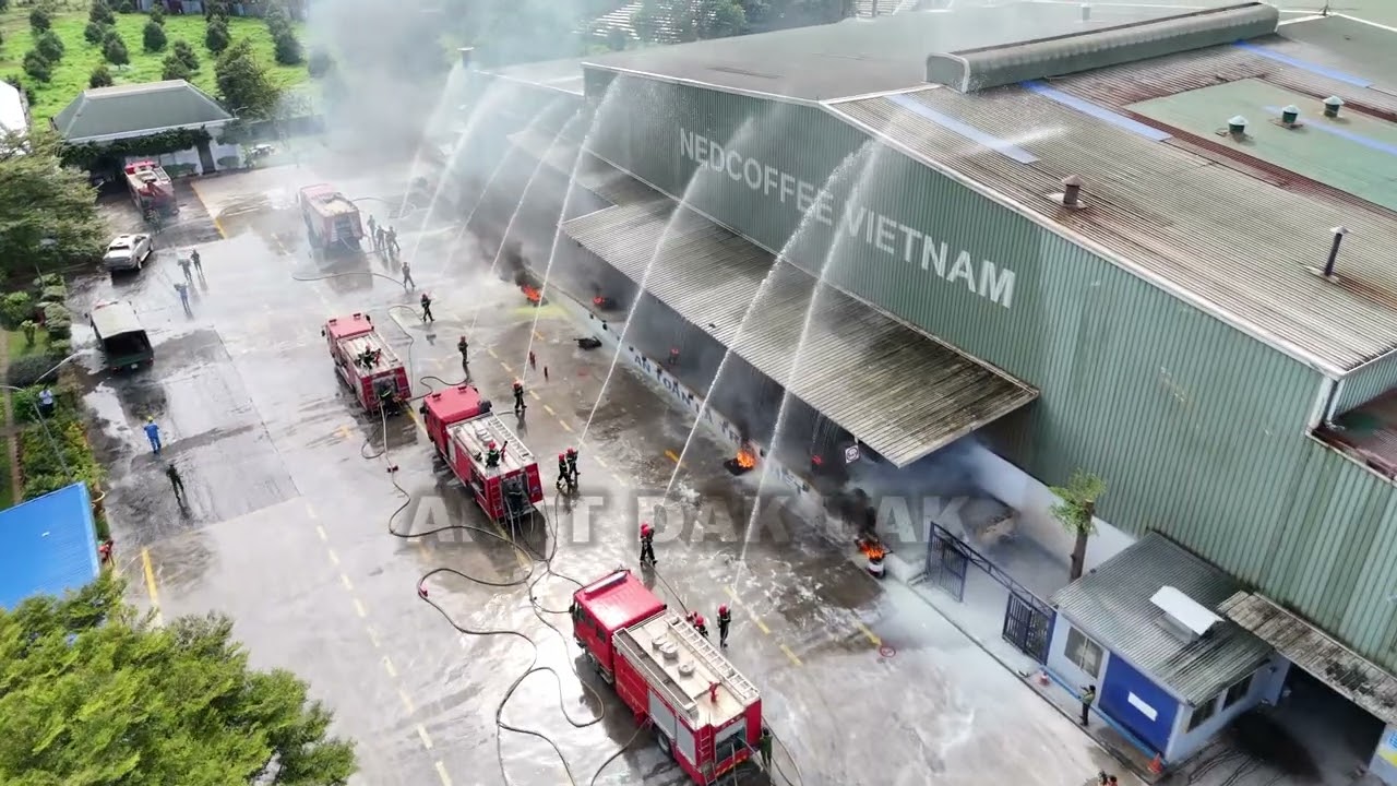Thực tập phương án chữa cháy và cứu nạn, cứu hộ tại Công ty Sucden Coffee Việt Nam