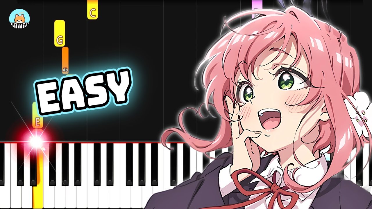 The 100 Girlfriends Who Really Love You ED - "Sweet Sign" - EASY Piano Tutorial & Sheet Music