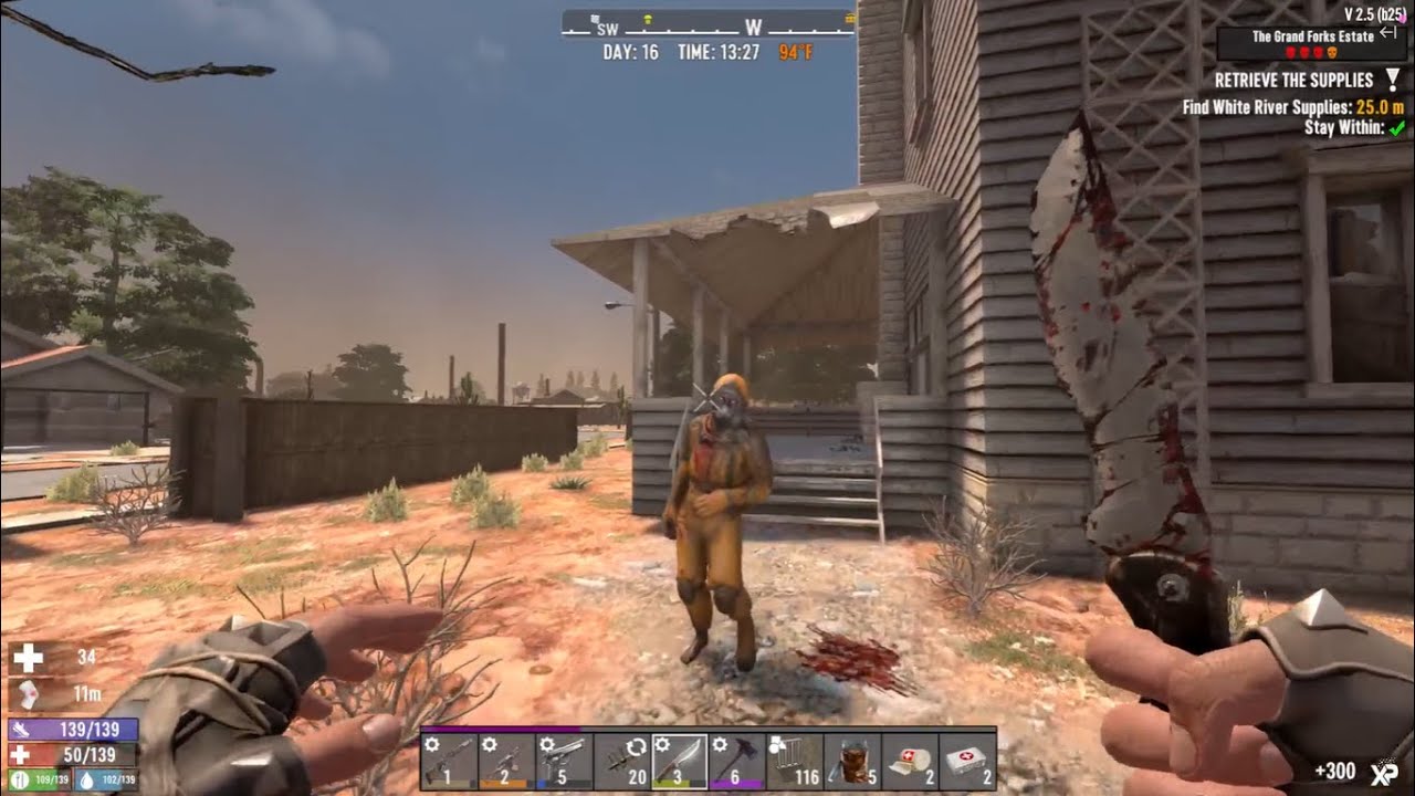 PS5: 7 Days to Die: Adventurer: Ep 4 - Becoming a Desert Adventurer!