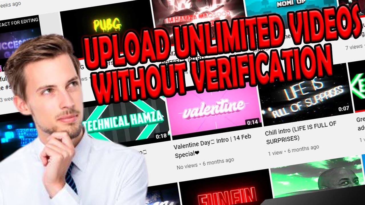 How to Upload Unlimited Short Videos on YouTube Without Verification | Technical Hamza