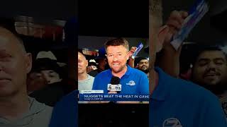Nuggets Fans celebrate Game 3 win in Miami ABC Denver 7 6-7-23 9 26 PM