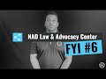 #AboutTheNAD: Law and Advocacy Center Tip #6