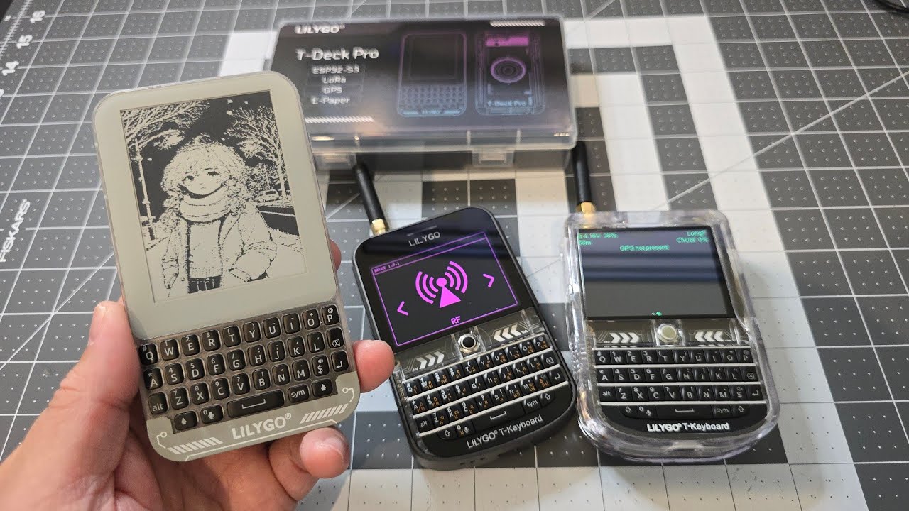 LilyGO T-Deck Pro – третья ступень эволюции серии T-Deck!
