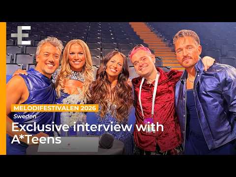 A*Teens: “We didn’t expect this after 20 years” | Melodifestivalen 2026 Final Interview