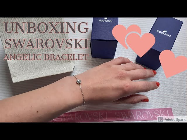 Swarovski Angelic Bracelet Unboxing   YouTube