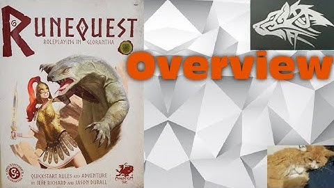 🛡 Overview of Quick-Start rules & adventure for RuneQuest roleplaying in Glorantha from Chaosium.