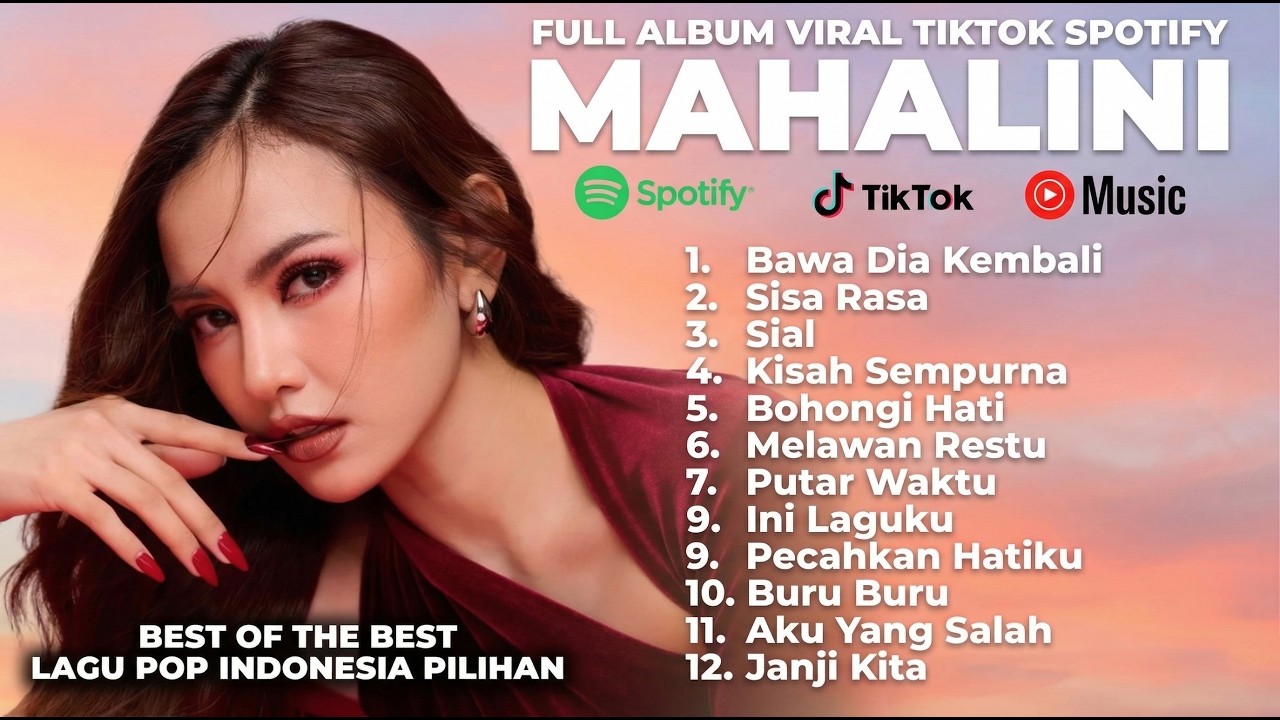 MAHALINI FULL ALBUM TERBARU 2026 | TOP HITS VIRAL SPOTIFY - YouTube