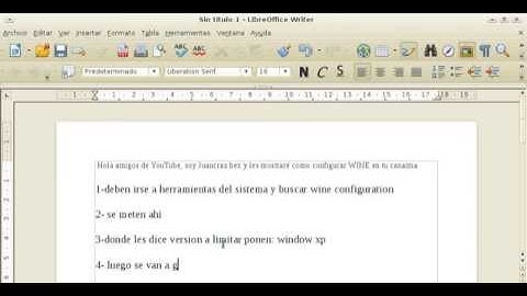 Como Configurar WINE En Tu Canaima [3.0 y 3.1]