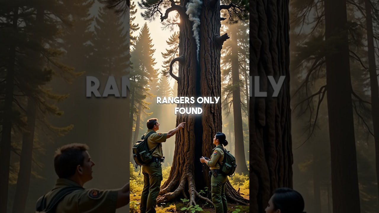 Homeless Veteran Built Secret Home Inside Hollow Tree - Rangers Were Shocked