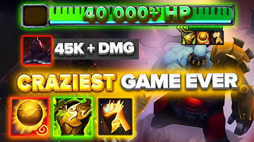 THIS 40K HP SION BUILD COMPLETELY BROKE THE GAME | TFT Set 16