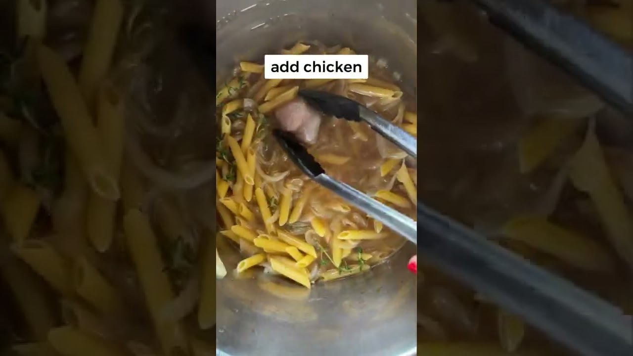 Instant Pot French Onion Chicken Pasta Instant Pot Teacher