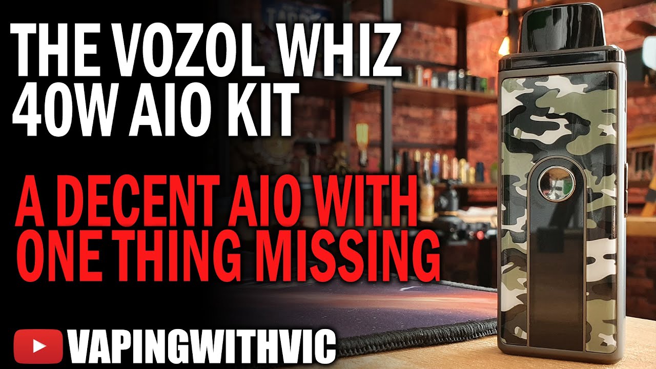 The Vozol Whiz 40 - Decent medium AIO