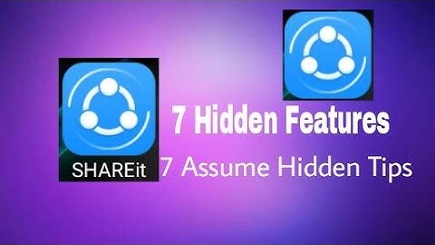SHAREit 7 Hidden Features || You Want to Know The Hidden Features || CB TECHNIC WORLD