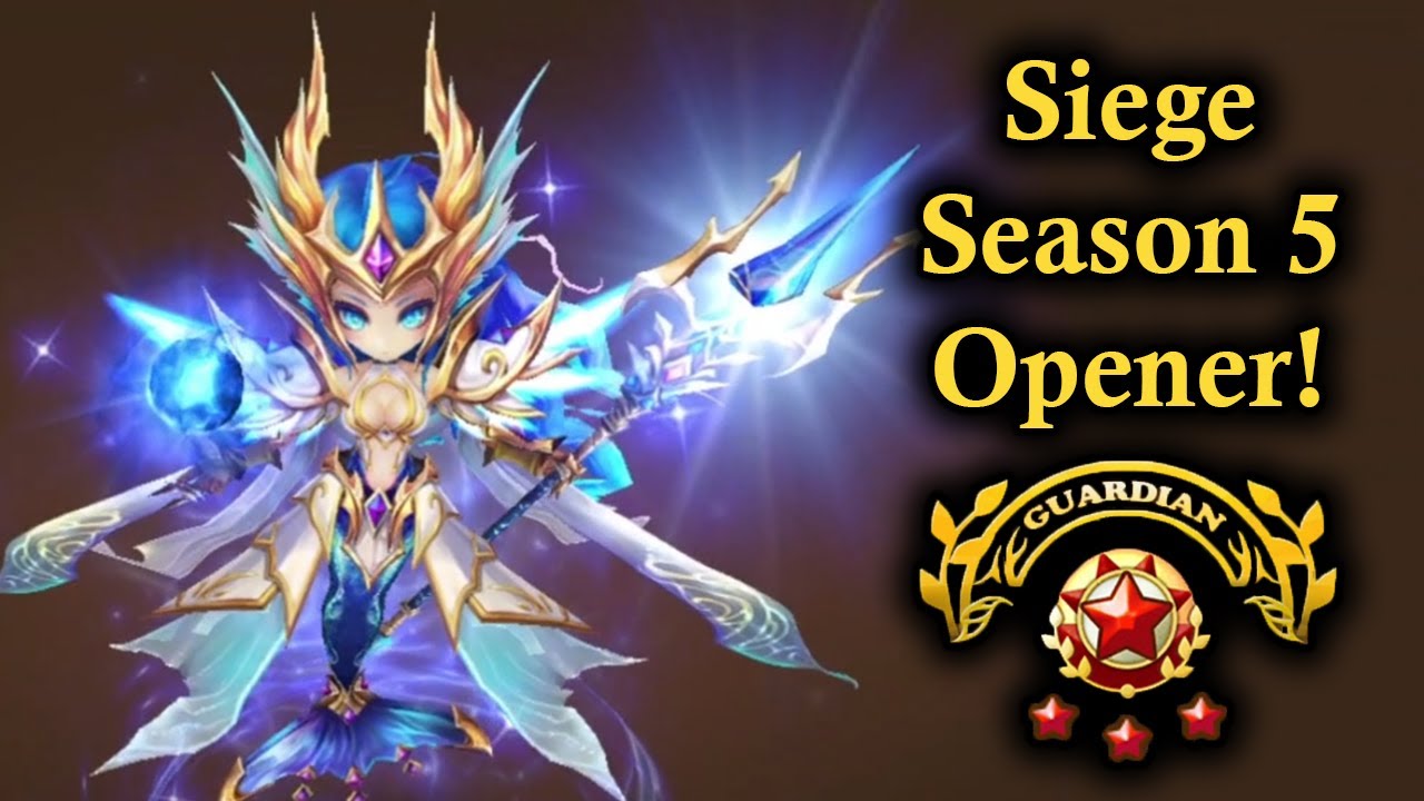 Our first G3 Siege in Season 5 (Summoner War) - YouTube