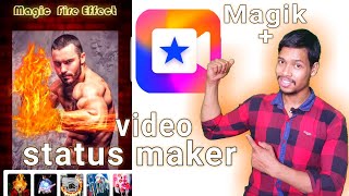 Magic Video Plus - Video Editor, Music, best video status maker app/Aaura Technical screenshot 2