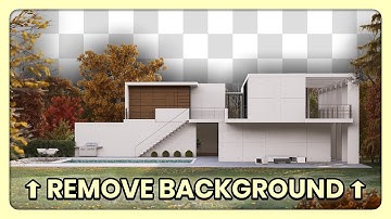 How to Remove the Sky Background from a Lumion Render