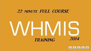 Fastest 2016 WHMIS Course (Complete) 22mins