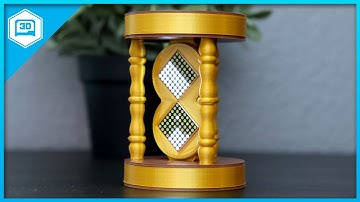 LED Matrix Hourglass
