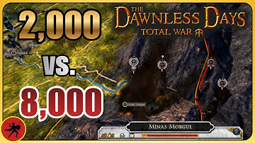 I Survived an IMPOSSIBLLE Siege at Minas Morgul in Dawnless Days (2,000 vs 8,000)
