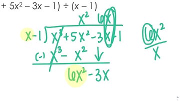 Video Notes 8-5: Dividing Polynomials Part 1