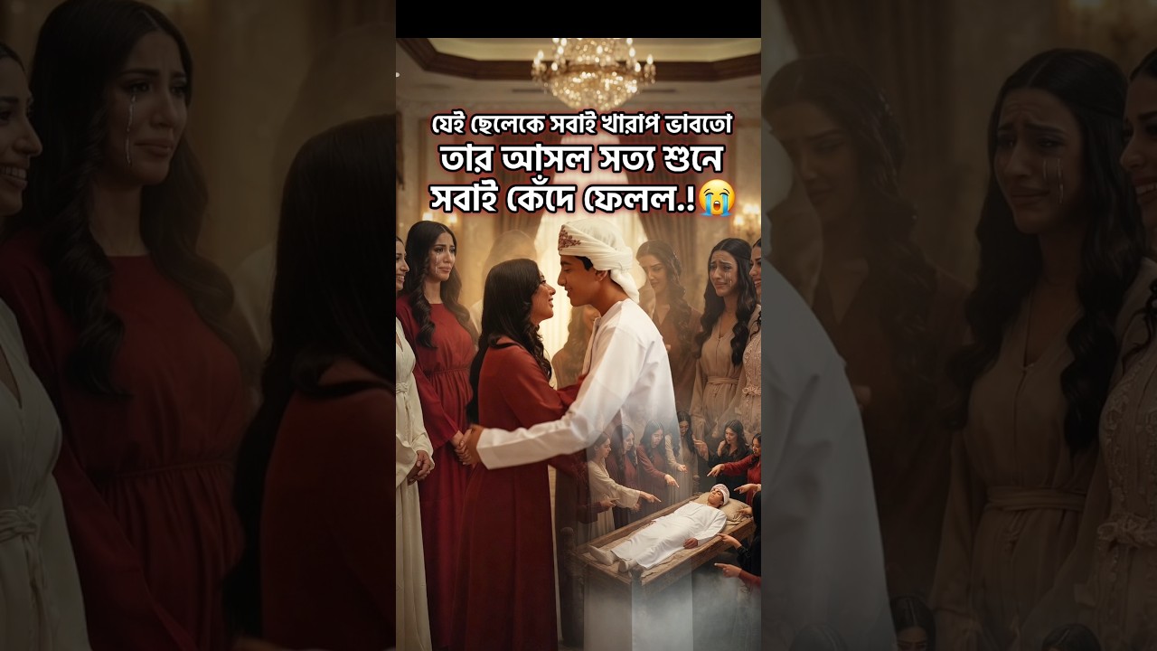 মানুষ যা দেখে তা সব সত্যি নয়.!😢 শিক্ষনীয় গল্প #islamicvideo #foryou