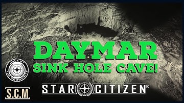 STAR CITIZEN 3.13 PTU | Sink Hole Cave on Daymar at Kudre Ore, URSA does a drop!