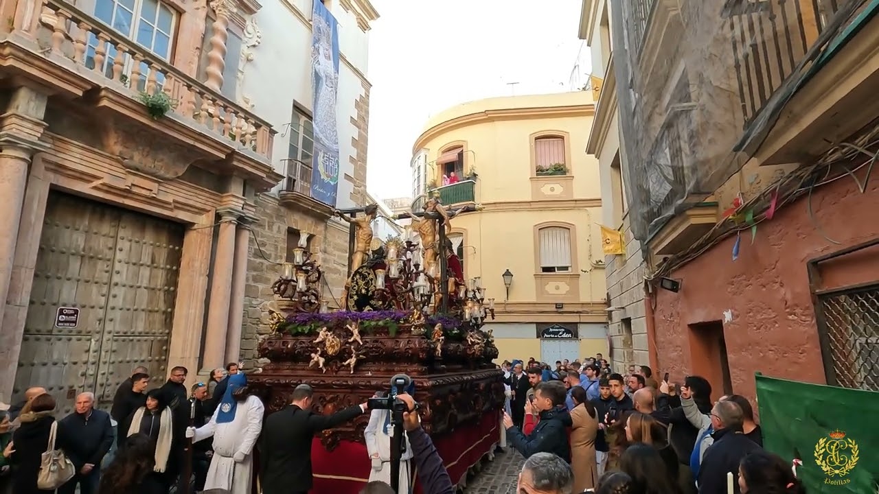 Stmo. Cristo del Perdón | Plaza San Martín | Agrupación Musical Polillas | Semana Santa Cádiz 2023