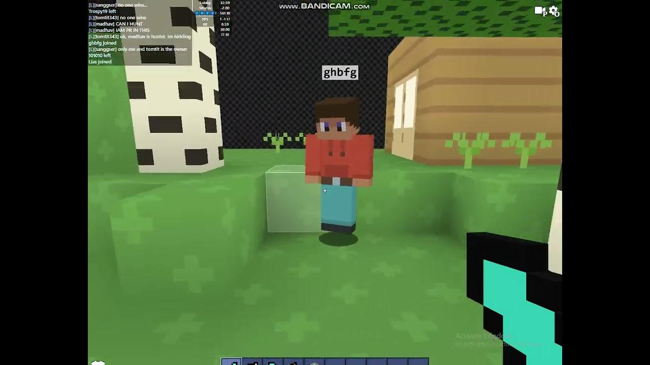 Hide And Seek Game Full Walkthrough (Bloxd io) YouTube