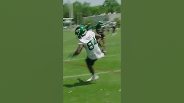 Zach Wilson To Corey Davis 🏈 | The New York Jets | NFL | #Shorts