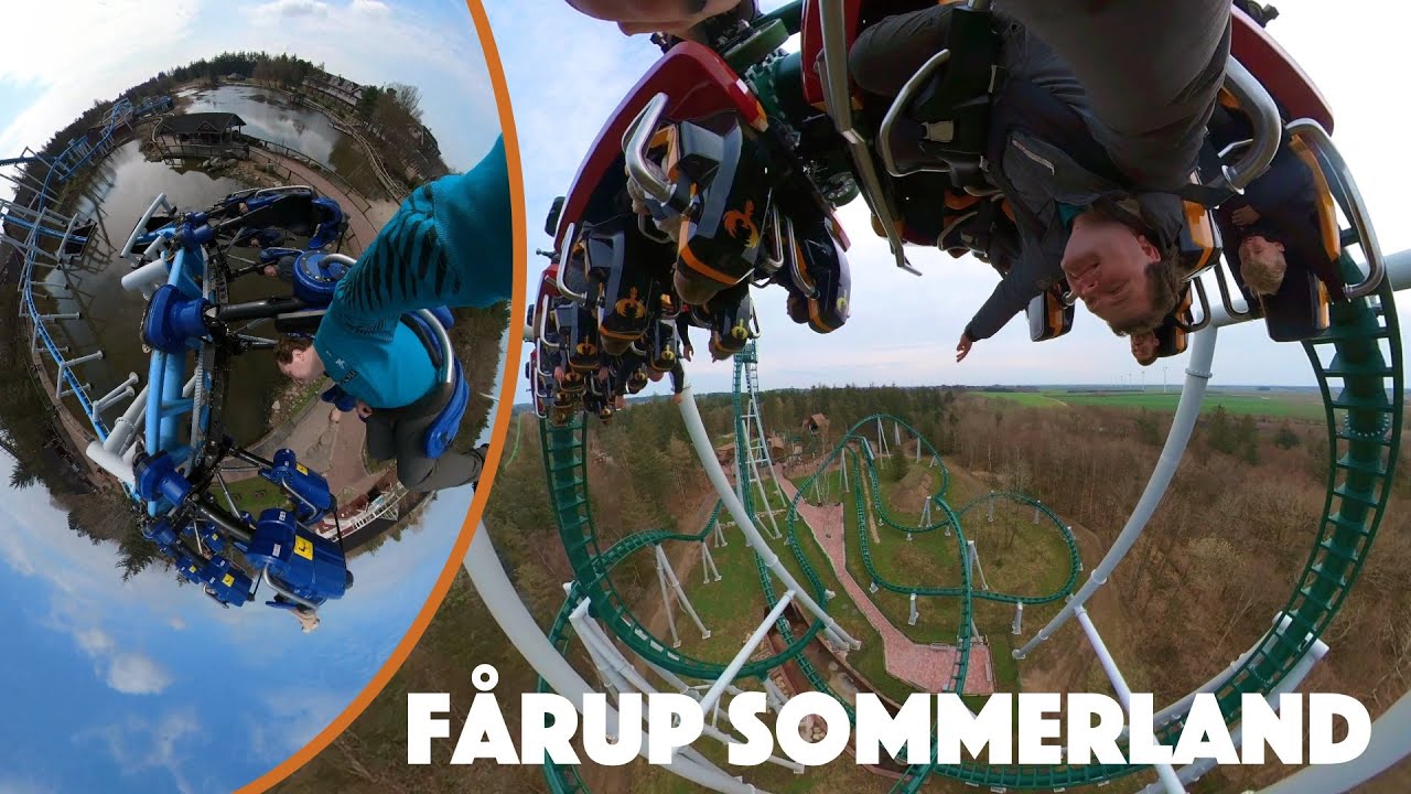 Fårup Sommerland - Het pretpark pareltje van Denemarken - Fønix testen!