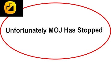 Fix MOJ Unfortunately Has Stopped | MOJ Stopped Problem | PSA 24