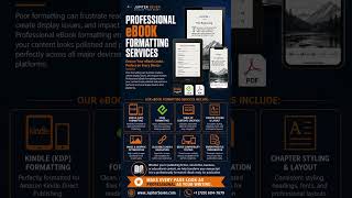 Make your eBook publication-ready with formatting that meets industry standards. Jupiter Seven.
