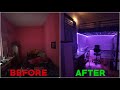 my mom told me to clean my small room (timelapse) | Loft Bed DIY
