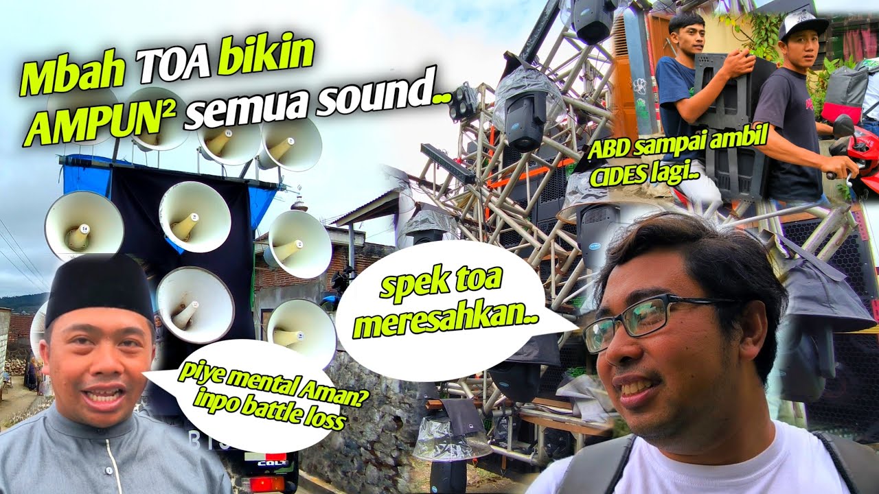 spek toa meresahkan😆 NEW ABD sampai ambil twiter baru gara² Mbah toa & langsung mau battle dgn TOA