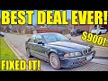 I Bought An Ultra Rare V8 Manual E39 BMW For $900 & Got It Running & Driving Perfectly For $50!