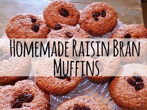 How to Make Homemade Raisin Bran Muffins