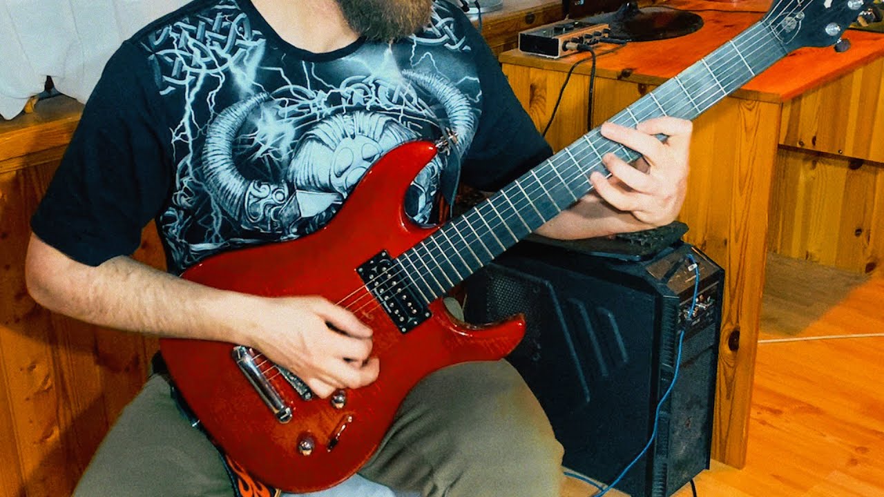 Guitar Improvisation in Aminor Live Performance