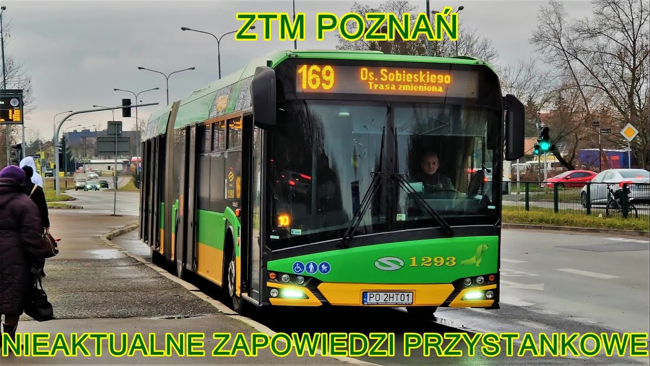 ZTM Poznań - nieaktualne zapowiedzi przystankowe