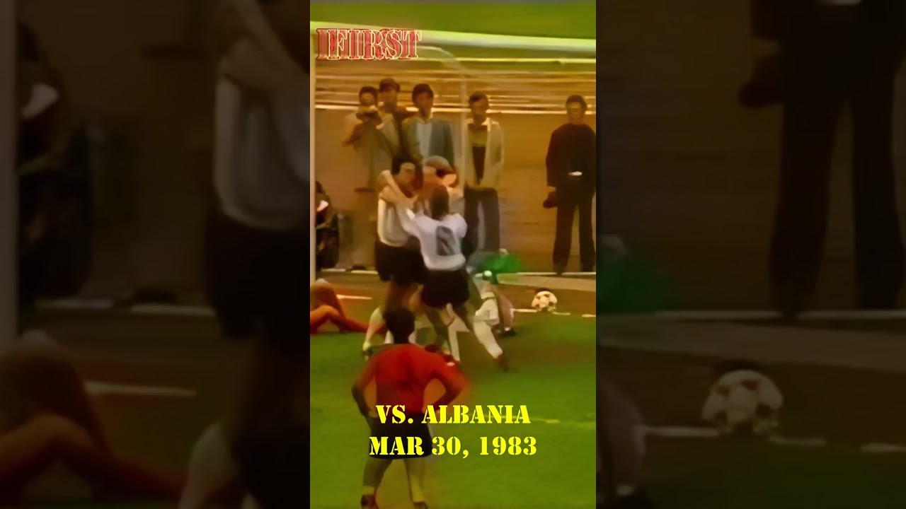 Rudi Voller. First and last goal for Germany. 