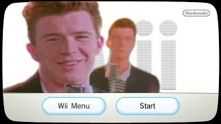 Wii Theme but it's Never Gonna Give You Up