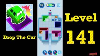 Drop The Car Level 141 Walkthrough 🚗🧩 | Color Drop Puzzle Game Solution | Mini Boss