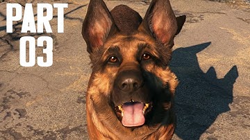 Fallout 4 Walkthrough Part 3 - Dogmeat (PS4)