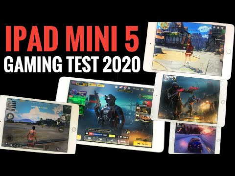 iPad Mini 5 GAMING 2020/2021 (iPad OS 14.2) - PUBG, Call of Duty Mobile, Genschin Impact
