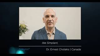 Ankylos Perfection - Digital Connectivity: Testimonial with Dr. Ernest Cholakis by Dentsply Sirona 21 views 2 months ago 43 seconds